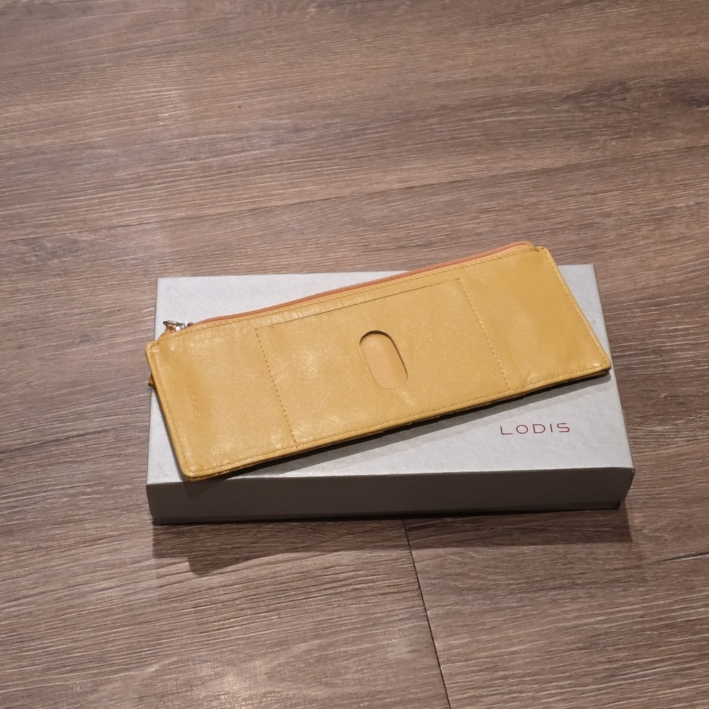Lodis leather card holder